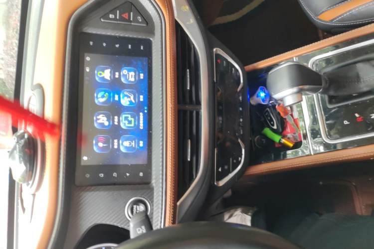 Used Zotye T300 2018 1.5L CVT Luxury Model Audio And AC Panel