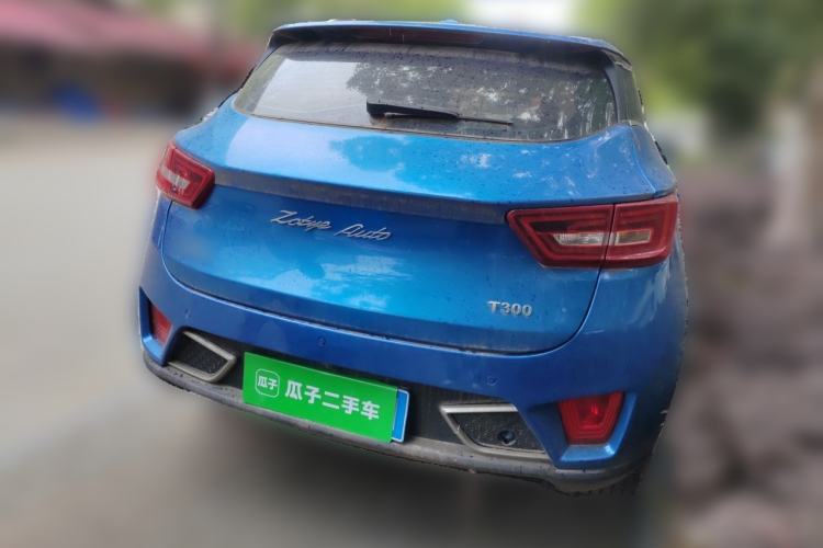 Used Zotye T300 2018 1.5L CVT Luxury Model Rear Right 45 Deg