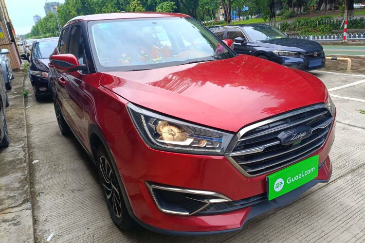 Used Zotye T300 2018 1.5L CVT Luxury Model Front Right 45 Deg