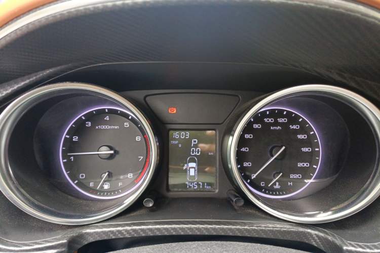 Used Zotye T300 2018 1.5L CVT Luxury Model Instrument Cluster