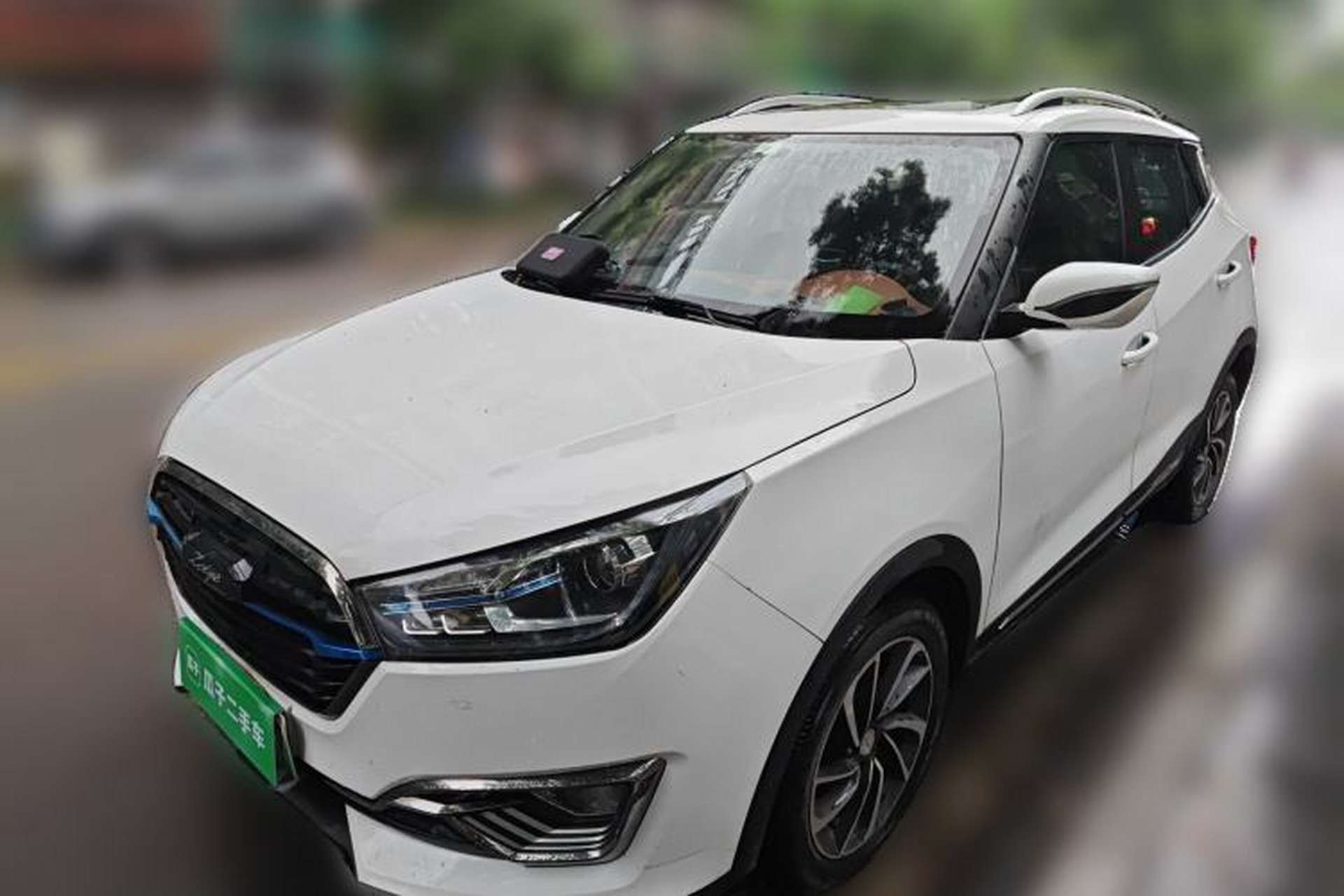 Used Zotye T300 2018 EV Deluxe Model Front Left 45 Deg
