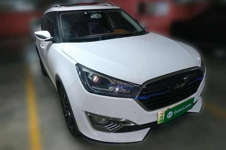Used Zotye T300 2018 EV Flagship Model Front Right 45 Deg