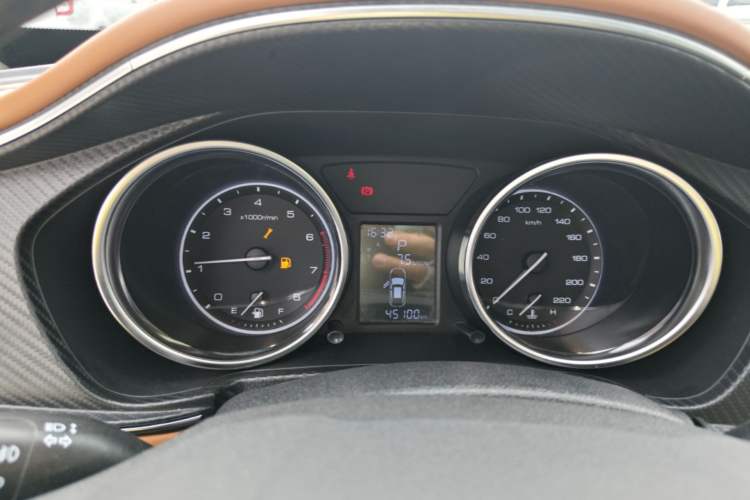 Used Zotye T300 2018 1.5L CVT Deluxe Model Instrument Cluster