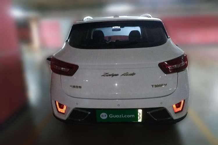 Used Zotye T300 2018 EV Flagship Model Rear