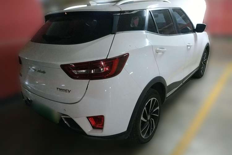 Used Zotye T300 2018 EV Flagship Model Rear Right 45 Deg
