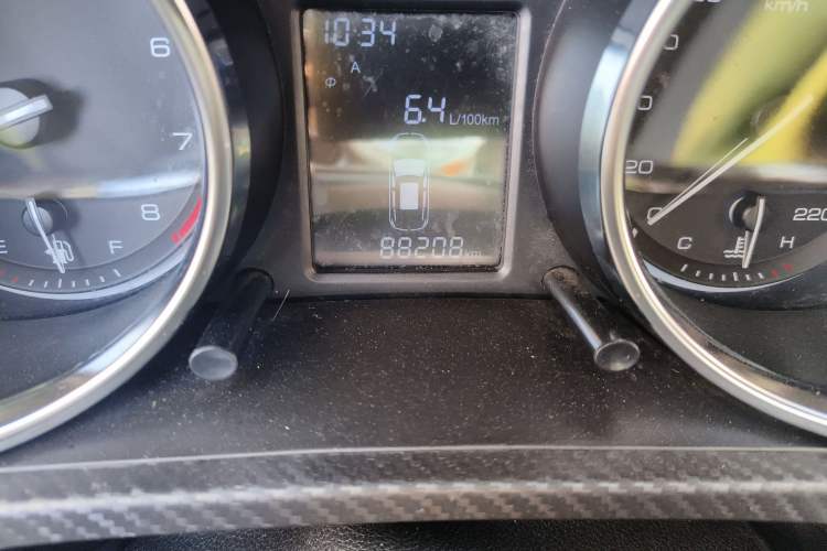 Used Zotye T300 2019 1.5L Manual "Xiao Qiang" Edition Odometer Close Up