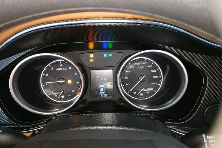 Used Zotye T300 2023 T300L 1.5L Manual Standard Edition Instrument Cluster