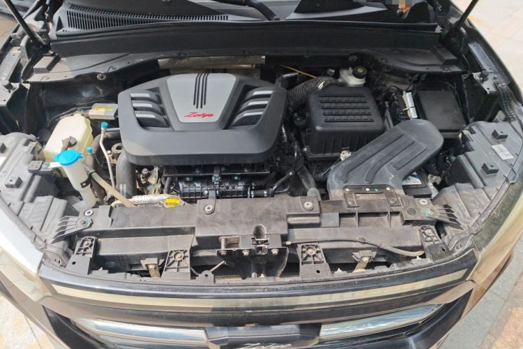 Used Zotye T500 2018 1.5T Automatic Smart Connected Prestige Model Engine Bay