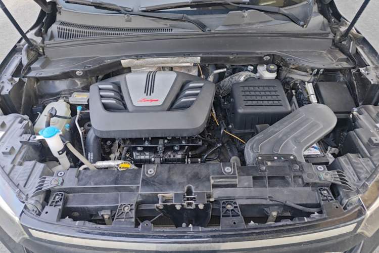 Used Zotye T500 2018 1.5T Automatic Smart Connected Prestige Model Engine Bay