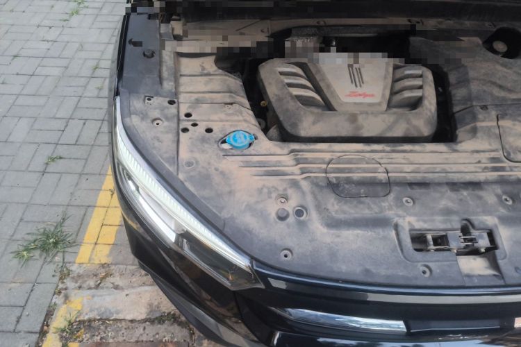 Used Zotye T500 2018 1.5T Automatic Luxury Model Engine Bay Right