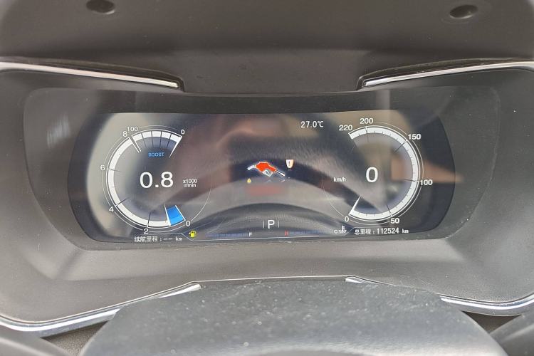 Used Zotye T500 2018 1.5T Automatic Smart Connected Prestige Model Instrument Cluster