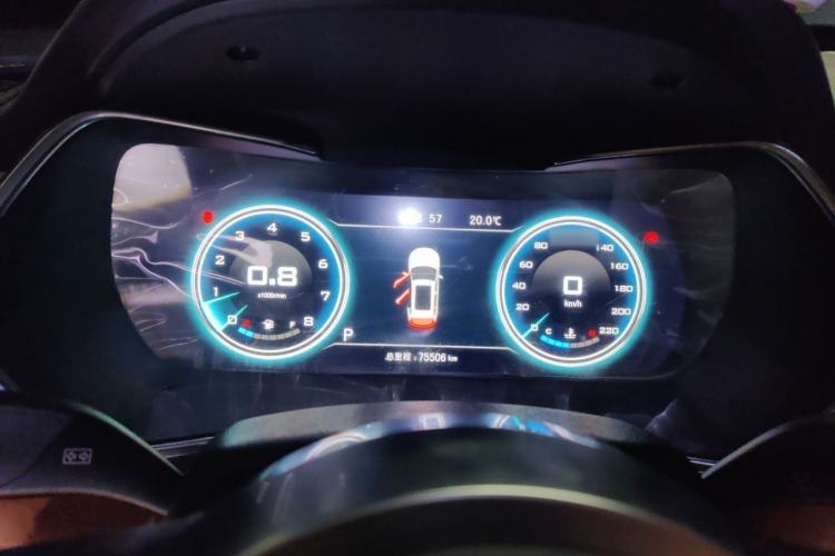 Used Zotye T500 2018 1.5T Automatic Smart Connected Prestige Model Instrument Cluster