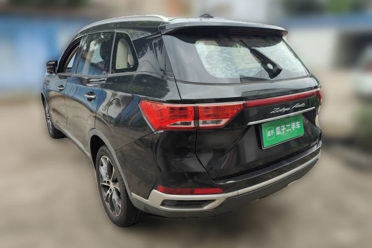 Used Zotye T500 2018 1.5T Automatic Luxury Model Rear Left 45 Deg