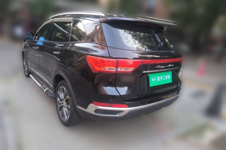 Used Zotye T500 2018 1.5T Automatic Luxury Model Rear Left 45 Deg