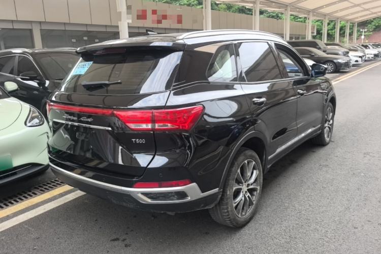 Used Zotye T500 2018 1.5T Automatic Luxury Model Rear Right 45 Deg