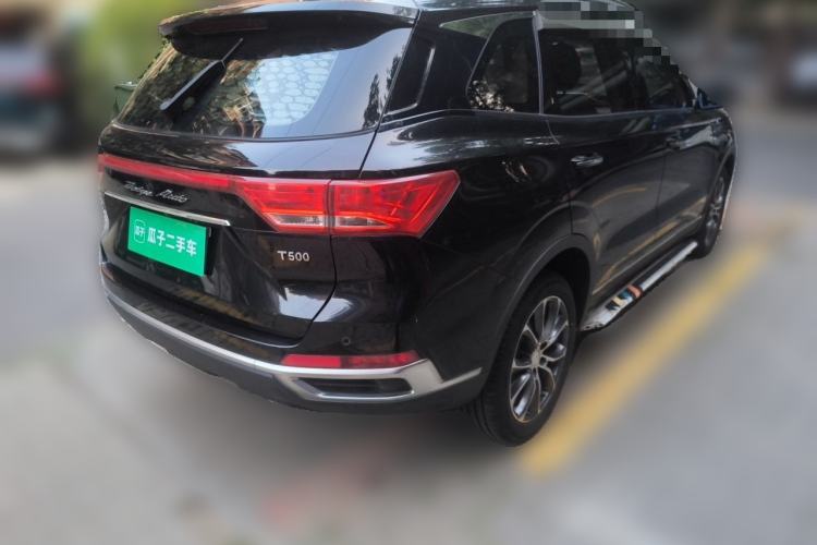 Used Zotye T500 2018 1.5T Automatic Luxury Model Rear Right 45 Deg