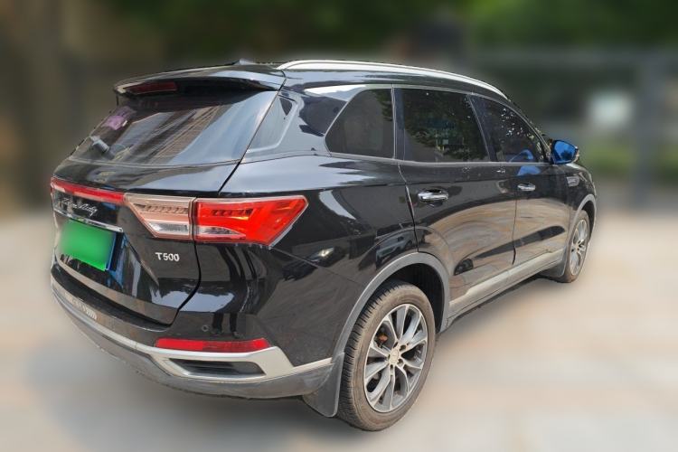 Used Zotye T500 2018 1.5T Automatic Smart Connected Prestige Model Rear Right 45 Deg