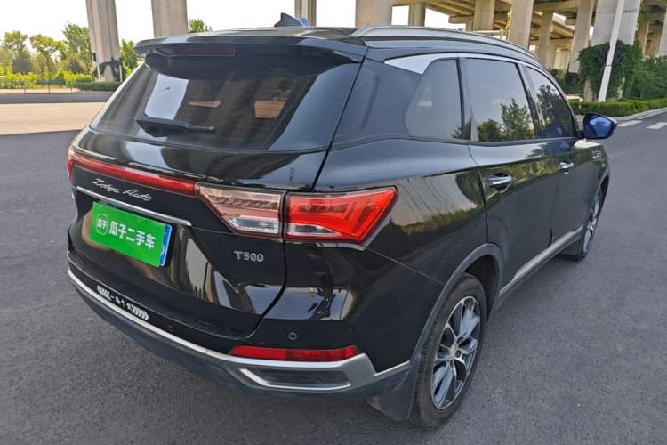 Used Zotye T500 2018 1.5T Automatic Smart Connected Prestige Model Rear Right 45 Deg