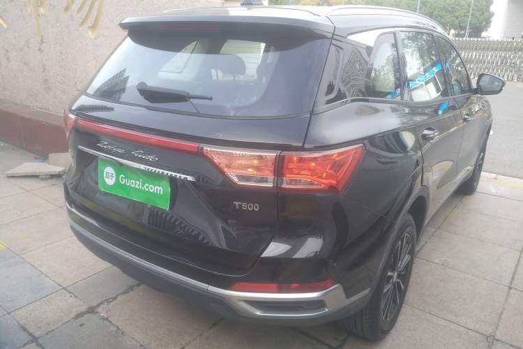 Used Zotye T500 2018 1.5T Automatic Luxury Model Rear Right 45 Deg