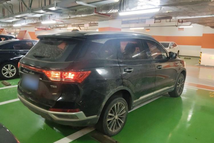 Used Zotye T500 2018 1.5T Manual Luxury Model Rear Right 45 Deg