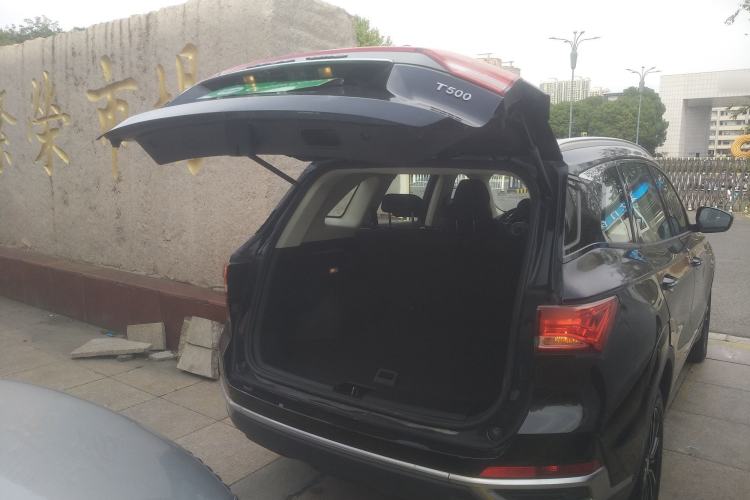 Used Zotye T500 2018 1.5T Automatic Luxury Model Trunk