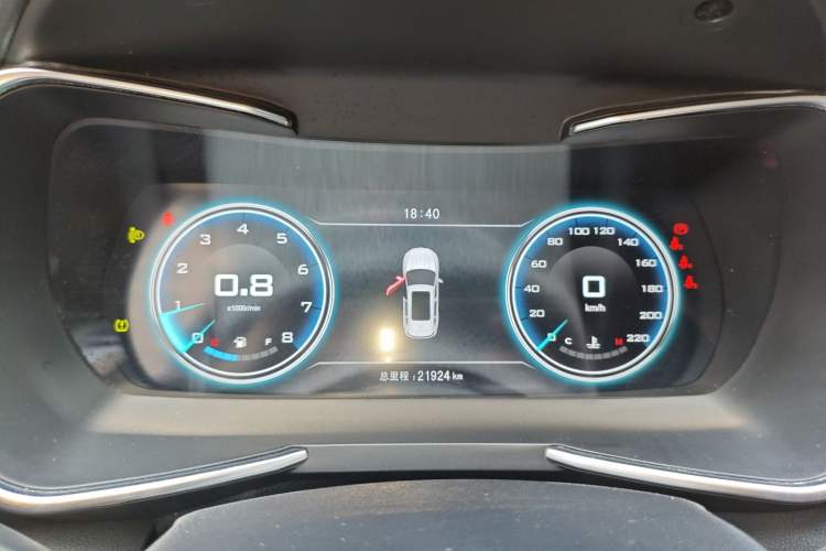 Used Zotye T500 2018 1.5T Automatic Luxury Model Instrument Cluster
