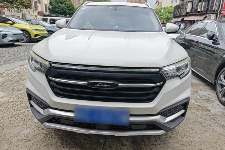 Used Zotye T500 2018 1.5T Manual Luxury Model Front