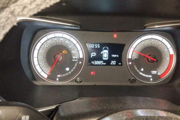 Used Zotye T500 2018 1.5T Automatic Luxury Model Instrument Cluster