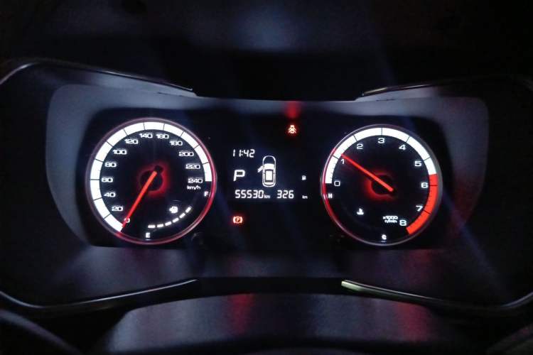 Used Zotye T500 2018 1.5T Automatic Luxury Model Instrument Cluster