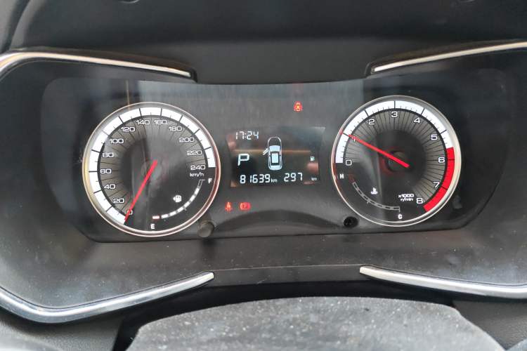 Used Zotye T500 2018 1.5T Automatic Luxury Model Instrument Cluster