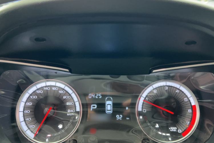 Used Zotye T500 2018 1.5T Automatic Luxury Model Instrument Cluster