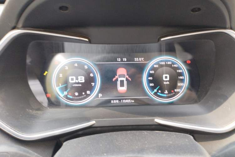Used Zotye T500 2018 1.5T Automatic Smart Connect Flagship Model Instrument Cluster