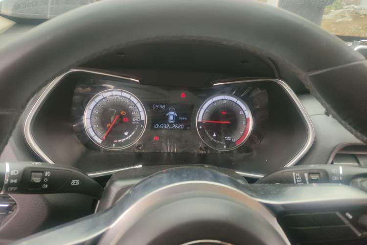 Used Zotye T500 2018 1.5T Manual Luxury Model Instrument Cluster