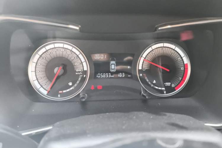 Used Zotye T500 2018 1.5T Manual Luxury Model Instrument Cluster