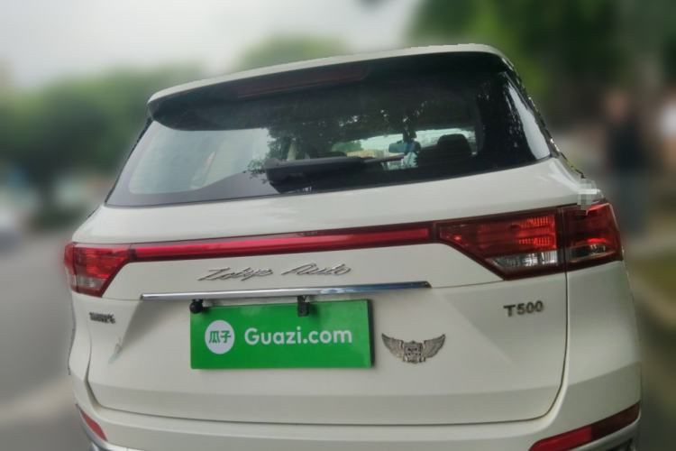 Used Zotye T500 2018 1.5T Manual Luxury Model Rear