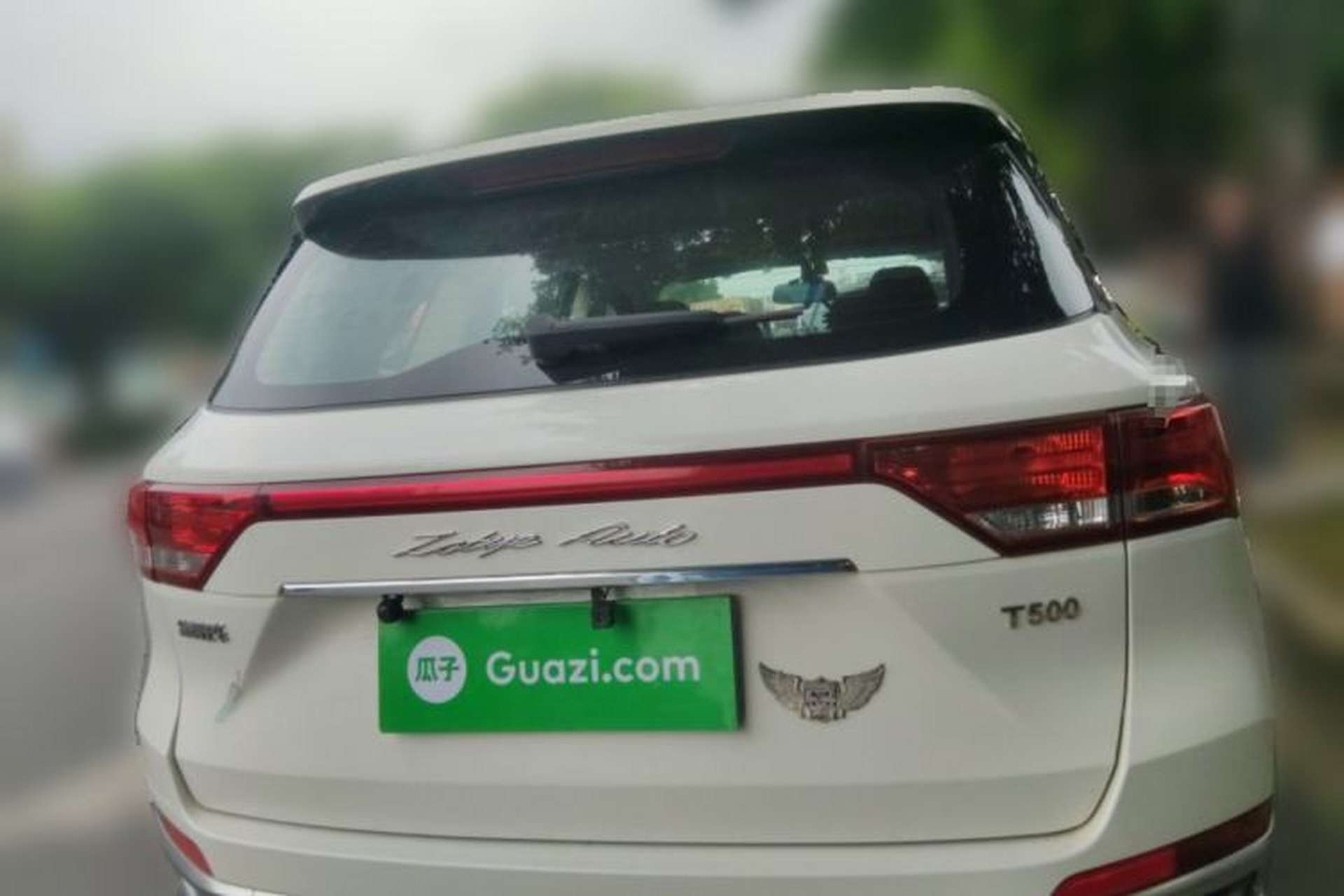 Used Zotye T500 2018 1.5T Manual Luxury Model Rear