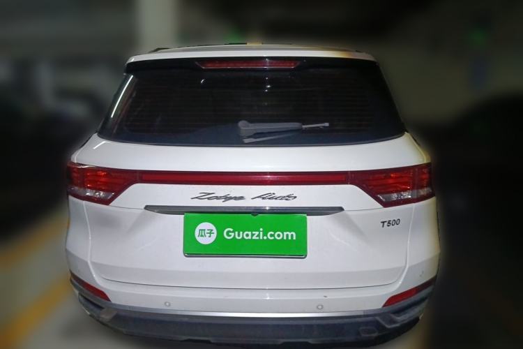 Used Zotye T500 2018 1.5T Automatic Luxury Model Rear