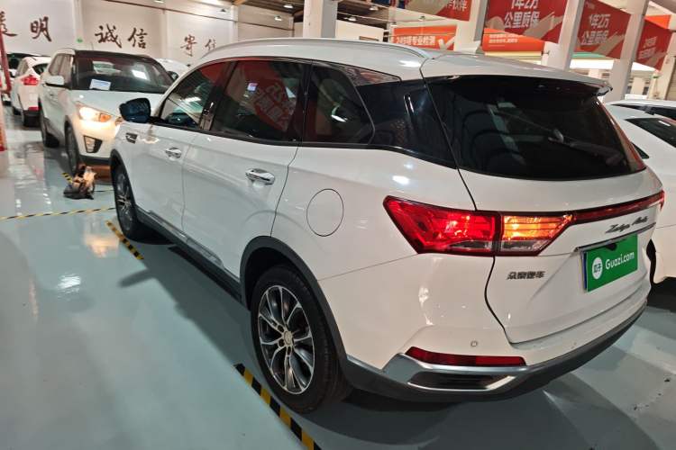 Used Zotye T500 2018 1.5T Automatic Luxury Model Rear Left 45 Deg