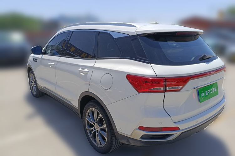 Used Zotye T500 2018 1.5T Automatic Smart Connect Flagship Model Rear Left 45 Deg