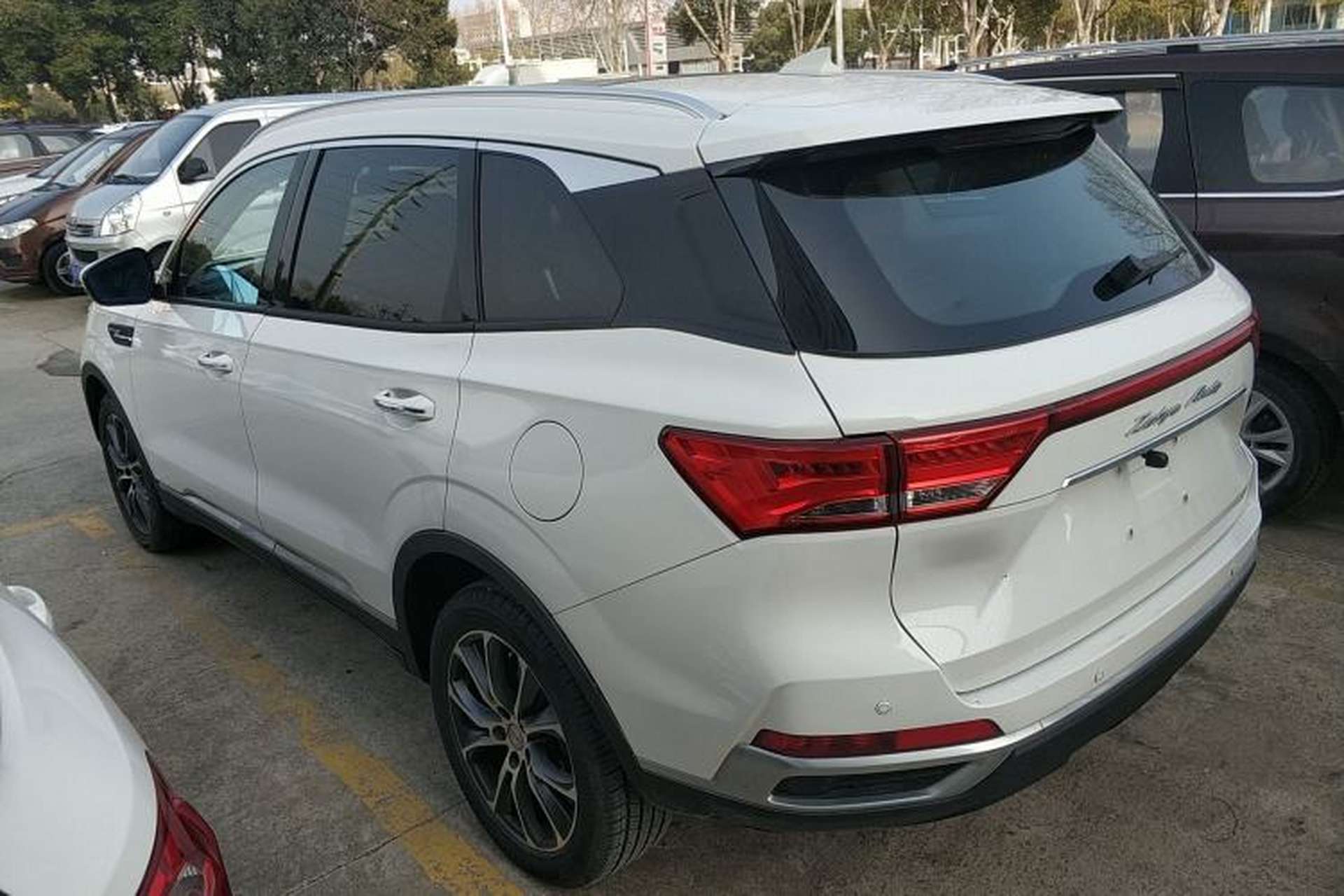 Used Zotye T500 2018 1.5T Automatic Smart Connected Prestige Model Rear Left 45 Deg