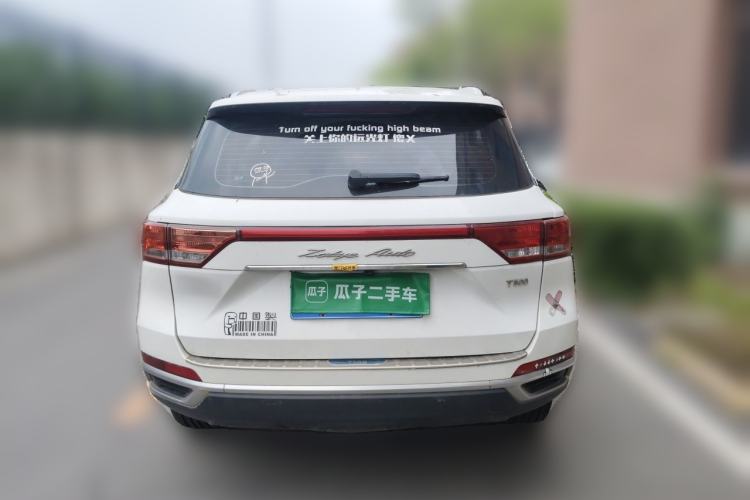 Used Zotye T500 2018 1.5T Automatic Luxury Model Rear