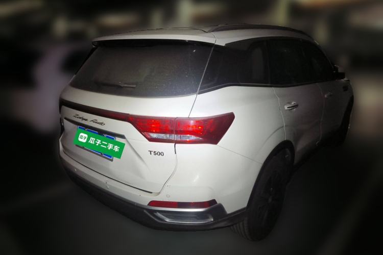 Used Zotye T500 2018 1.5T Manual Luxury Model Rear Right 45 Deg
