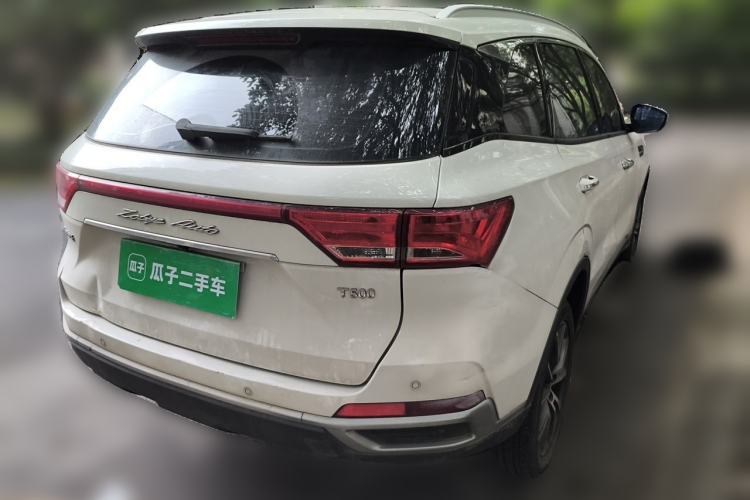 Used Zotye T500 2018 1.5T Automatic Luxury Model Rear Right 45 Deg