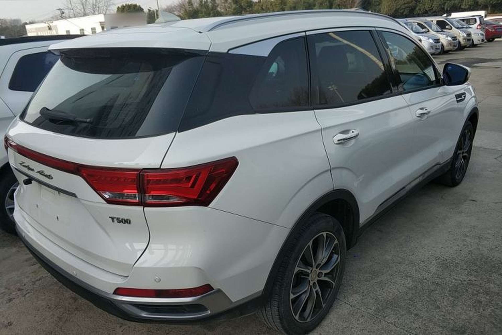 Used Zotye T500 2018 1.5T Automatic Smart Connected Prestige Model Rear Right 45 Deg