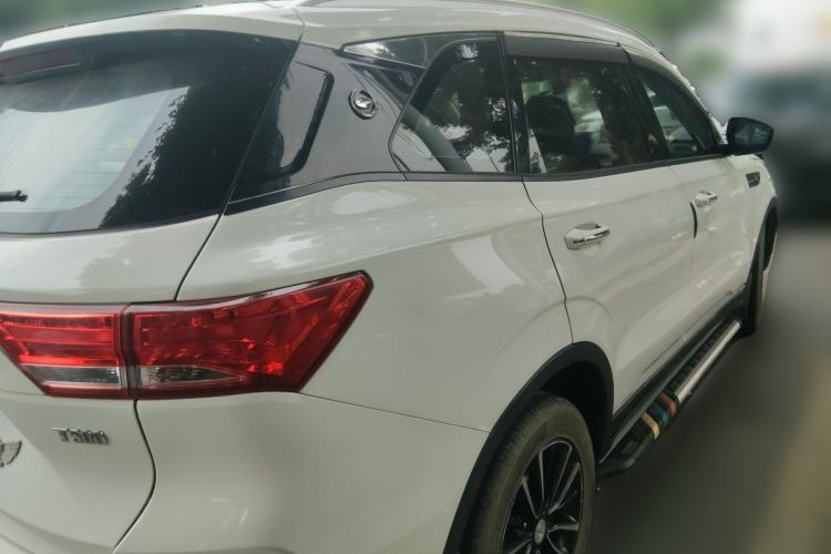 Used Zotye T500 2018 1.5T Manual Luxury Model Rear Right 45 Deg