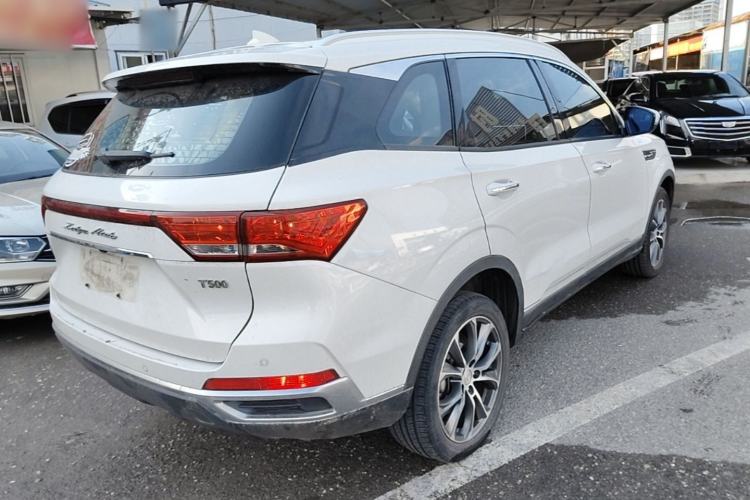 Used Zotye T500 2018 1.5T Automatic Luxury Model Rear Right 45 Deg