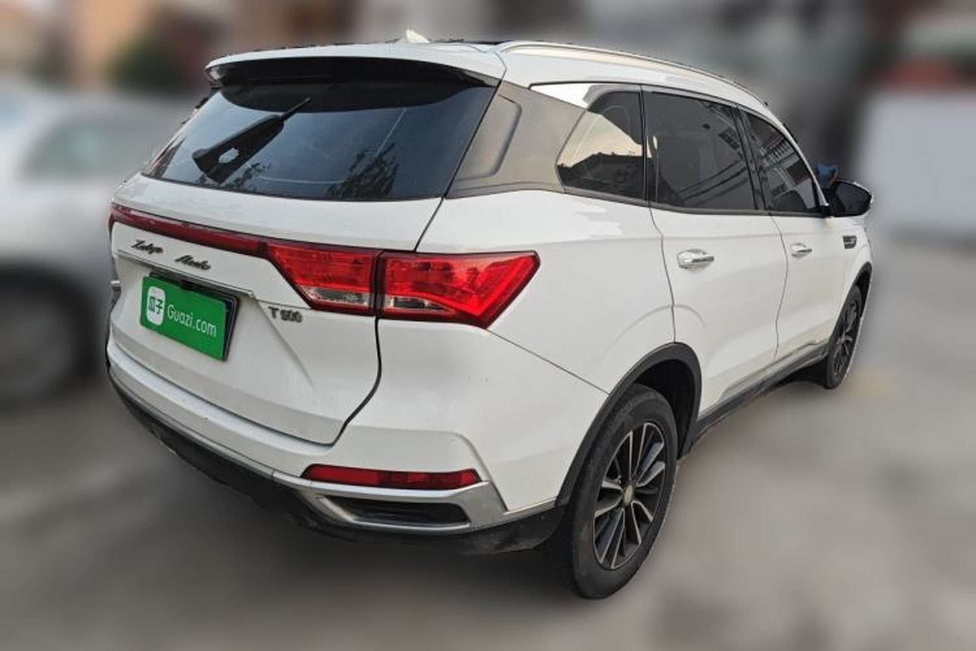 Used Zotye T500 2018 1.5T Manual Luxury Model Rear Right 45 Deg