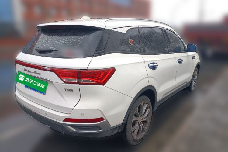 Used Zotye T500 2018 1.5T Manual Luxury Model Rear Right 45 Deg