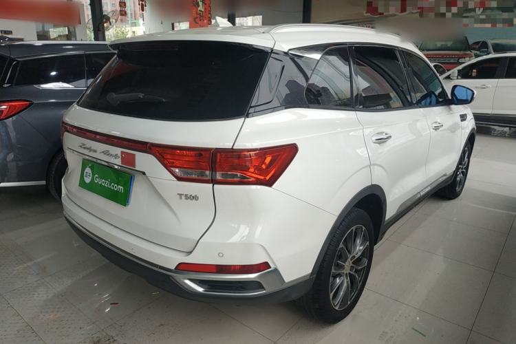 Used Zotye T500 2018 1.5T Manual Luxury Model Rear Right 45 Deg