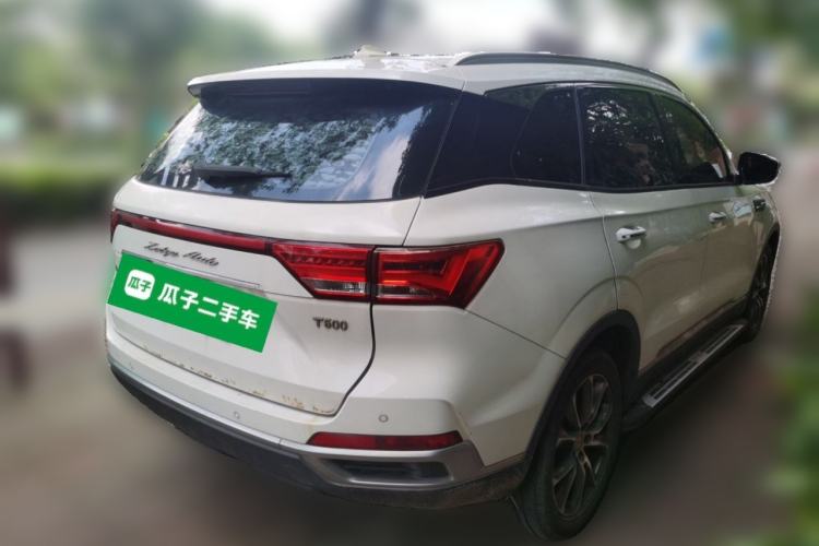 Used Zotye T500 2018 1.5T Automatic Smart Connected Prestige Model Rear Right 45 Deg